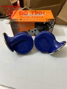 Cặp còi sên ô tô xe máy. Kèn sên Huazheng 12/24v (1 đôi)