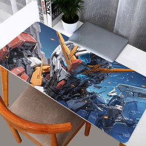 Bandai | Mouse Pads Gundam Kawaii Mouse Pad Anime Cute Girl Gabinete Gamer Computer Desk Mat Keyboard Gaming Accessories Mousepad