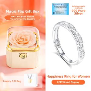 East Beauty | 999 Sterling Silver Female Ring New 2026