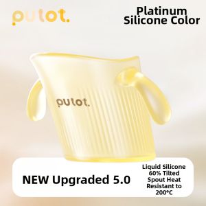 PUTOT | Silicone Tilted Straw Toddler Cup