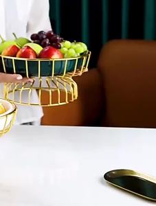 Nordic Creative Ceramic Fruit Plate