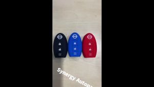 Casing Silikon Karet Kunci Remote Nissan Navara Juke Serena 3 Tombol