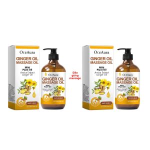 Tinh Dầu Gừng 100ml Để Thư Giãn Massage Toàn Thân Tinh Chất Dưỡng Ẩm - Giảm Mệt Mỏi Cơ Bắp Cải Thiện Khả Năng Phục Hồi Và Dưỡng Ẩm Cho Da Cho Phụ Nữ