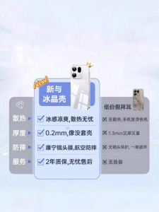Newyu | Ice Cooling Thin Transparent Soft Phone Case