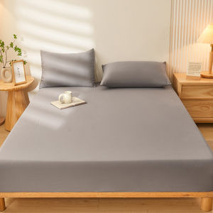 CASA Tokyo Plain Series Premium Bed Linen Pillowcase Bolster Case Fitted Bedsheet Quilt Cover