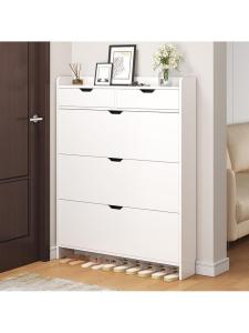 Home Use Doorstep Suitable Minimalist Design Entry Storage Shoe Cabinet