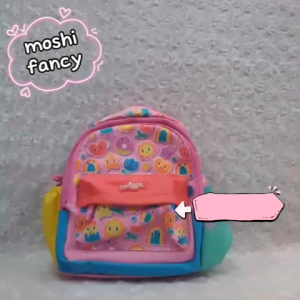 Tas PAUD Es Krim Girl / Tas Ransel PAUD dan TK Motif Anak Perempuan Candy / Tas Sekolah Motif Candy Anak PAUD / Backpack School Candy Junior - size S