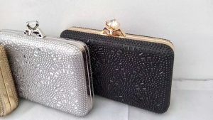 Model Baru! Tas Kondangan Wanita Clutch Pesta Diamond Cantik MY25203