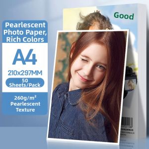 Good | Color Photo Paper High Gloss Double-Sided 6x7 Inch A4
