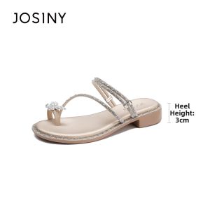 Josiny | New Summer Toe-post Butterfly Design Platform Sandals For Women