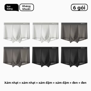 Quần lót MiiOW cho nam vải Ice Silk lưới mỏng thoáng khí kháng khuẩn