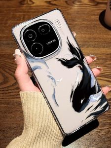 เคสโทรศัพท์มือถือแบบนิ่มใสระบายอากาศได้ดีสำหรับ VIVOiQOO15/13 12 11 9spro แบบนิ่มใสแบบนิ่มสำหรับ Z9 Z8X รุ่นใหม่สำหรับผู้หญิงและผู้ชาย