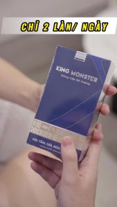 Combo Lịch Lãm KING MONSTER Sữa Tắm Gội Nam Đẳng Cấp Đế Vương 350ml - Xịt Thơm Miệng Nam 10ml(1 trong 3 vị) - Dung Dịch Vệ Sinh Nam 100ml