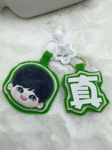 Đồ Chơi Búp Bê Cotton Zhang Zhenyuan Đầu Lớn Phản Quang Hỗ Trợ Treo Trang Trí Vải Học Sinh Túi Xách Hợp Thời Trang Đồ Chơi Búp Bê Cotton