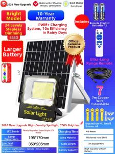 MaiMeng | Solar Outdoor-Indoor Waterproof LED Motion Sensor Garden Light