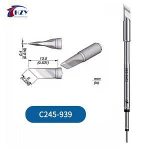 HZY C245 Constant Temperature Electric Soldering Iron Tips T245 Soldering Station Soldering Iron Tip for JBC Rework Station Tool