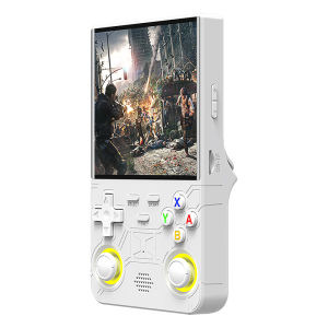 R36 Ultra 2025 Open Source R36S Video Game Console Linux System 4.0 Inch IPS Screen Portable Pocket Video Player 64G Best Games
