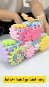 [CHUYỂN ĐỘNG - 82 PCS] Đồ chơi lắp ghép bánh răng xoay tròn cho bé thích xếp hình lắp ráp đồ chơi giáo dục thông minh