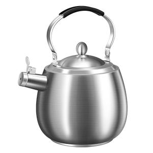 Thickened 316 Stainless Steel Gas Stove Large Capacity Whistling Kettle Induction Cooker Gas Stove Household Use Ive