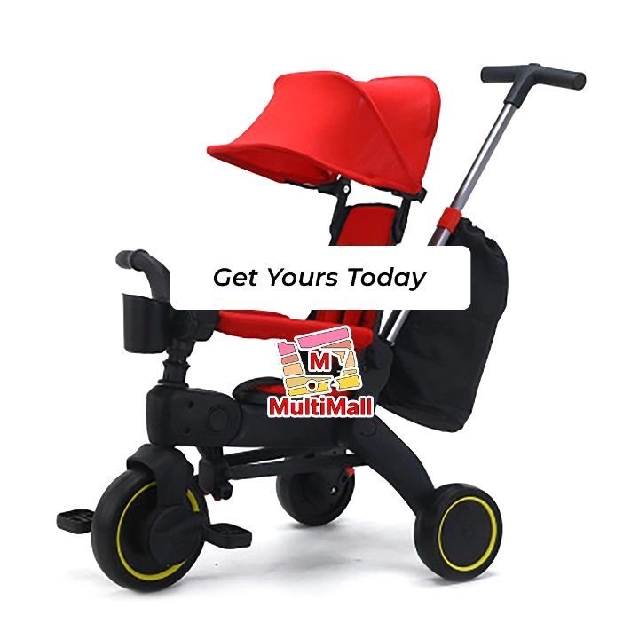 baby bicycle with push handle