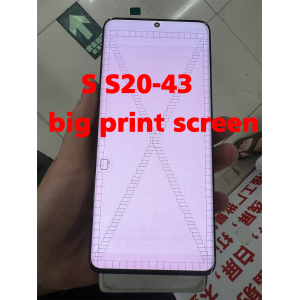 Small dead pixel AMOLED LCD For Samsung Galaxy S20 G980F LCD Display Touch Screen Digitizer With Defect Dot Line
