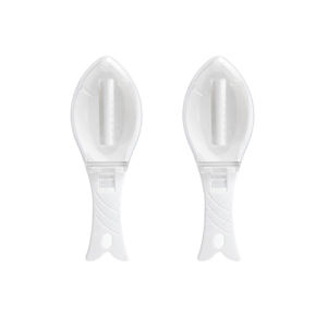1/2/3pcs Fish Skin Brush Scraping Kitchen Fish Scale Cleaner Fast Remove Fish Knife Cleaning Peeler Scaler Scraper Kitchen Tool