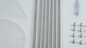 AIDA Practical Storage Rack Large Capacity Non-Slip Acrylic Bracelets Headband Rack Holder for Girls 亚克力发箍架装饰