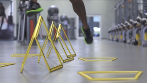 SKLZ Agility Trainer Pro Trapezoid Agility Trainers for Multi-Directional Ladder Patterns