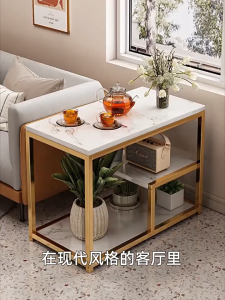 LALA coffee table side table by the sofa Living room and household use Creative side table Side cabinet Waterproof and moisture-proof