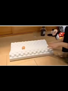 (พร้อมส่ง)หมอน หมอนนอน หมอนเพื่อสุขภาพ หมอนยางพาราผสม Memory foam ลดกรน แก้ปวดคอ กันไรฝุ่น จัดกระดูกสันหลัง