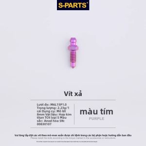 s-parts | Bu Lông Ống Xả Hợp Kim Titan
