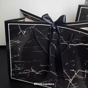 Paper Bag Motif BM 35x27x16 cm Tas Kado Premium Souvenir Wedding Ultah Keren Simple