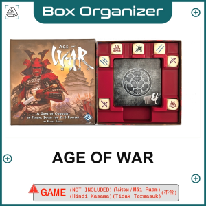 Age of War Board Game Box Organizer Insert