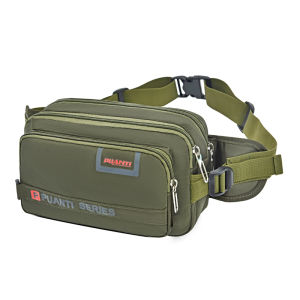 Waterproof Multi-Tier Business Womens Canvas Sports Casual Waist Bag