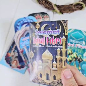 10PCS AMPLOP/ANGPAU LEBARAN IDULFITRI MOTIF MASJID HK MEDIUM TERBARU/ AMPLOP HARI RAYA AMPLOP MURAH