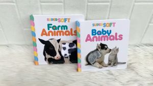 Buku Super Lembut & Interaktif Hewan Ternak untuk Anak