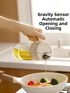 FaSoLa | Automatic Open Close Large Capacity Condiment Bottle