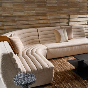 Italian Chinese Style Non-Armrest Module Combination Net Red Sofa Scandinavian Accessible Luxury Silent Wind Cashmere Curved Sofa