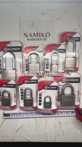 Gembok pintu pagar rumah chrome BLOSSOM 30 40 50 60 mm