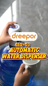 Dreepor Rechargeable Electric Drinking Water Dispenser Mini Portable Automatic Pump