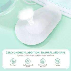 10Pcs Medical Non-Woven Eye Pad Postoperative Self-Adhesive Non-Woven Wound Dressing