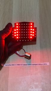 LAMPU STOPLAMP RUNNING MIO J MIO GT LAMPU VARIASI REM BELAKANG LAMPU REM BELAKANG MOTOR
