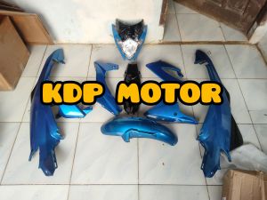 promo!!! full body satria Suzuki Fu facelift biru/cover body halus motor satria Suzuki Fu facelift biru