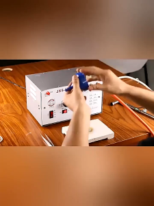 20.5/26cm Portabel Alat Las Aluminium Kecil Manual Alat Praktis Untuk Melelehkan Emas / Silver / Perhiasan