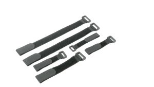 5PCS Reusable Nylon Reverse Buckle Velcro Self-adhesive Cable Tie Velcro Cable Tie