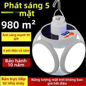 ZUNYI | Đèn Bóng Đá Gấp Tiết Kiệm Năng Lượng LED Siêu Sáng Có Tích Điện Mặt Trời