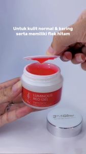 Jglow Skincare Red Jelly / Luminous Red Gel  Untuk Kulit Kering Bruntus Mencerahkan Melembabkan & Memudarkan Noda Hitam - 10g Niacinamide Untuk Perawatan Kulit Travel Size Skincare Jglow - Lazada