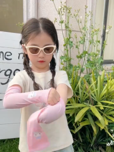 สั่งซื้อเลย! ปลอกแขน ผ้าเรยอน กันแดด ป้องกันรังสียูวี แฟชั่นฤดูร้อน สําหรับเด็กผู้ชาย และเด็กผู้หญิง