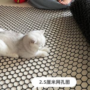 Balcony Safety Net Fence Pet Anti-Fall Net Plastic Guardrail Cat Enclosure Window Sealing Child Safety Balcony Protection