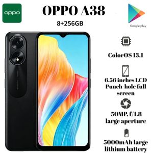 OPPO | 2026 New Global Unlocked OPPO A38 8+256GB Extended RAM 18W Fast Charge 5000mAh Battery Budget Android Phone